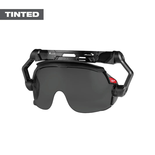 Milwaukee Tool 48-73-1417 BOLT Gasketed Eye Visor - Tinted Dual Coat Lens (Compatible with Milwaukee BOLT Safety Helmets & BOLT Hard Hats), 1 EA