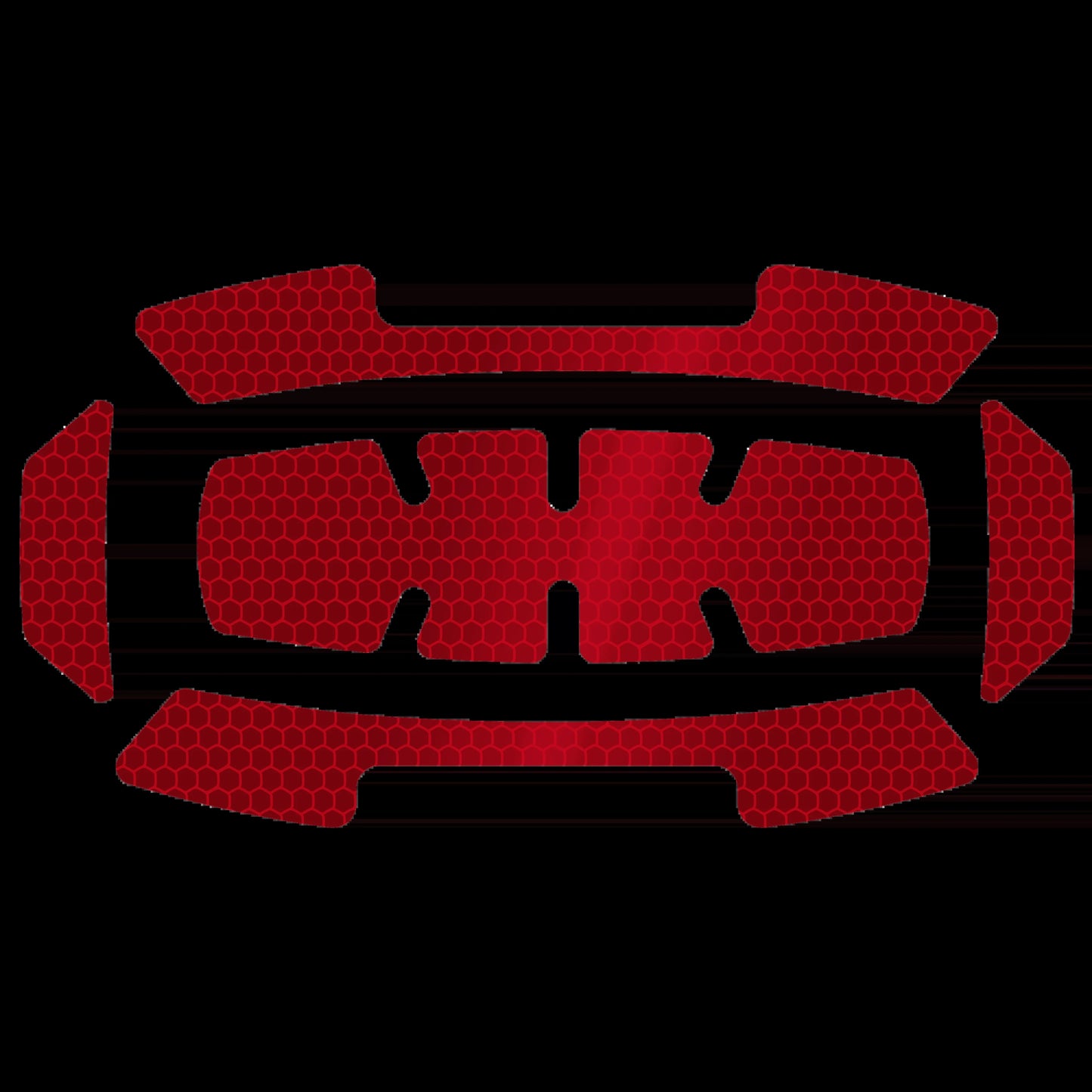 Milwaukee Tool 48-73-4603 5 Piece BOLT Reflective Sticker Set - Red, 1 ST