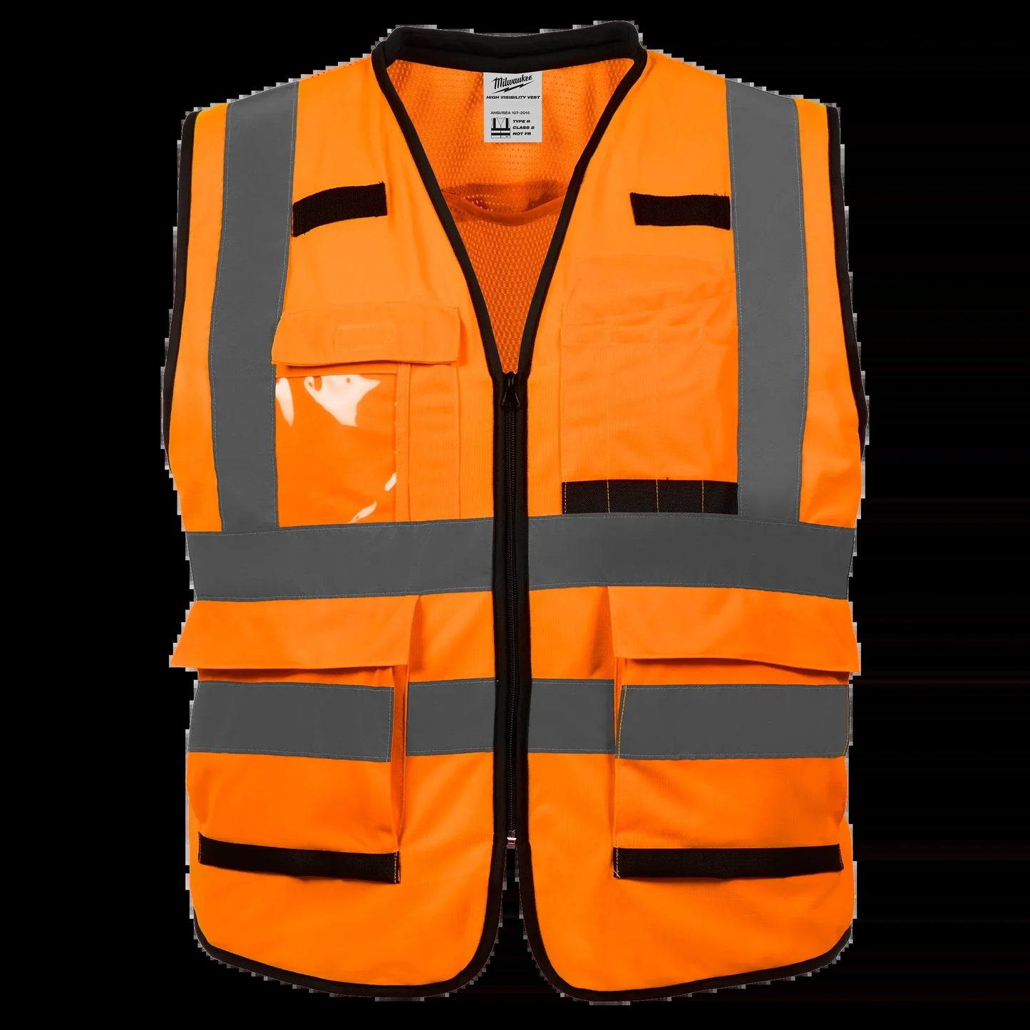 Milwaukee Tool 48-73-5051 High Visibility Performance Safety Vest- S/M (Orange), 12 EA/BX