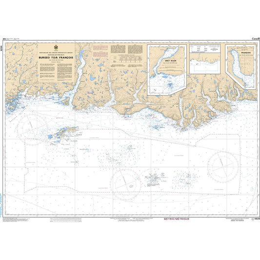 Paradise Clay CAN4826 CHS Chart Burgeo to/ François