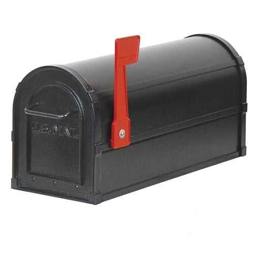 Mailboxes 4850BLK Salsbury Heavy Duty Rural Mailbox - Black