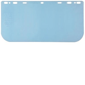 MCR Safety 486500 Safety Face Shield - Universal Clear Impact Resistant PETG Material 8 Inches x 15.5 Inches .042 Inches in Thickness (1 EA)