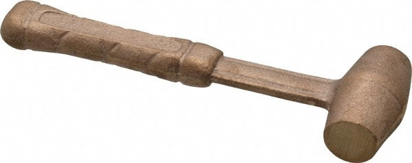 American Hammer AM08BZAG Non-Marring Hammer, 8 oz, 3/4" Face Dia, Bronze Head