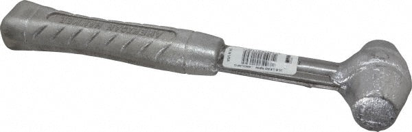 American Hammer AM2LNAG Non-Marring Hammer, 2 lb, 1" Face Dia, Lead Alloy Head