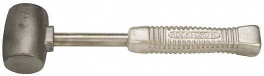 American Hammer AM5ZNAG Non-Marring Hammer, 5 lb, 2" Face Dia, Zinc Aluminum Alloy Head