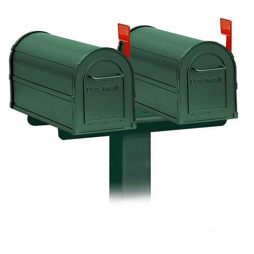 Mailboxes 4882GRN Salsbury Spreader - 2 Wide - for Rural Mailboxes and Townhouse Mailboxes - Green