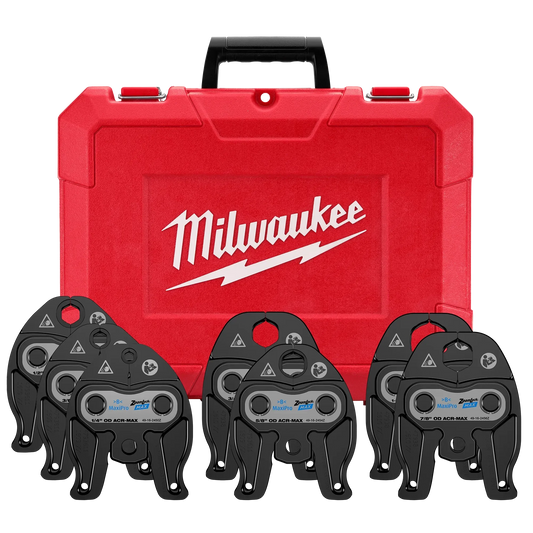 Milwaukee Tool 49-16-2462Z ¼”- 1-1/8” ZoomLock® MAX Press Jaw Kit for M12™ FORCE LOGIC™ Press Tools, 1 EA