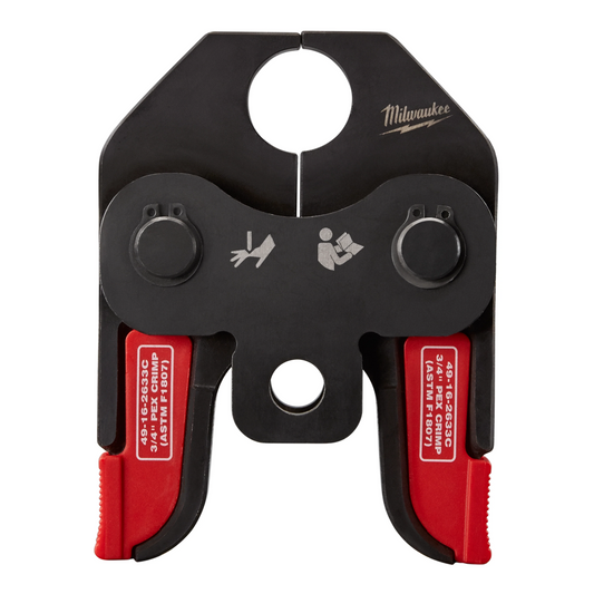 Milwaukee Tool 49-16-2633C M18™ 3/4" PEX Crimp Jaw for M18™ Short Throw Press Tool, 1 EA