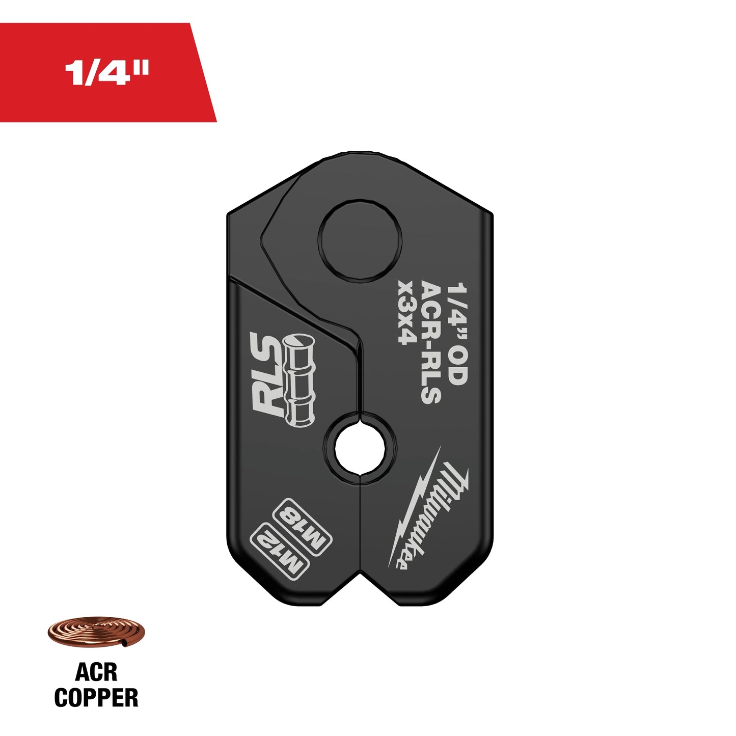 Milwaukee Tool 49-16-2650RX 1/4" RLS® Pivoting Press Ring, 1 EA