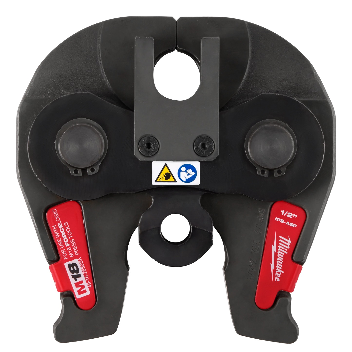 Milwaukee Tool 49-16-2650SA ½” IPS-ASP Press Jaw for M18™ FORCE LOGIC™ Press Tools, 1 EA