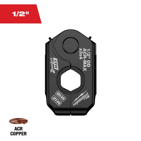 Milwaukee Tool 49-16-2653ZX 1/2" ZoomLock MAX and MaxiPro Pivoting Press Ring for M12 and M18 FORCE LOGIC Press Tools, 1 EA