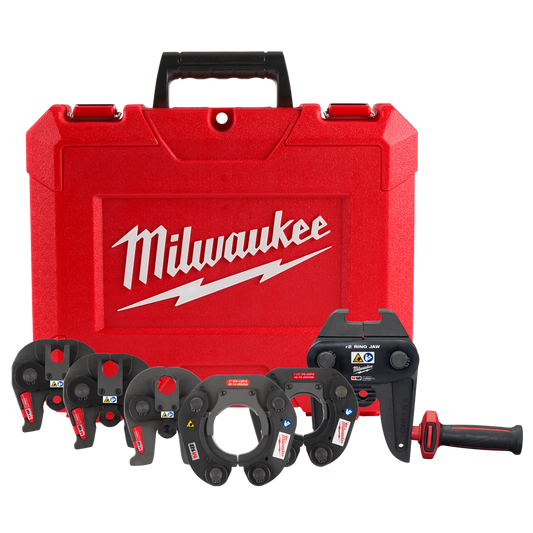 Milwaukee Tool 49-16-2691SA ½” – 2” IPS-ASP Press Jaw & Ring Kit for M18™ FORCE LOGIC™ Long Throw Press Tool, 1 ST