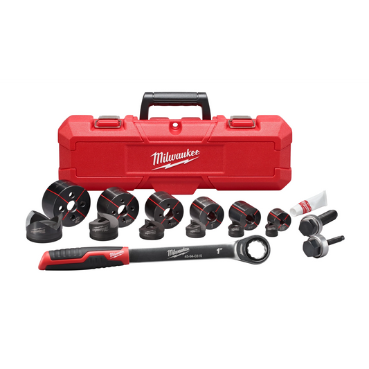 Milwaukee Tool 49-16-2694 Milwaukee® EXACT™ 1/2" to 2" Hand Ratchet Knockout Set, 1 ST