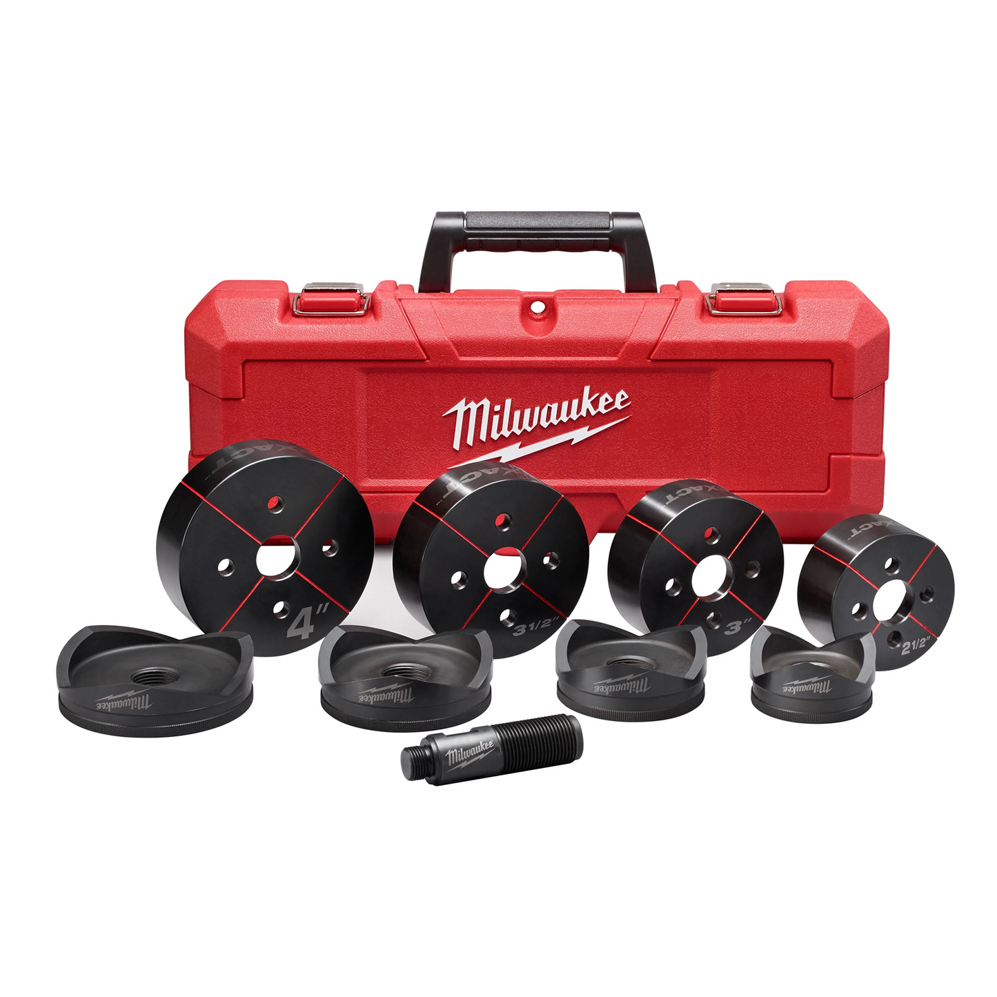 Milwaukee Tool 49-16-2695 Milwaukee® EXACT™ 2-1/2" to 4" Knockout Set, 1 ST