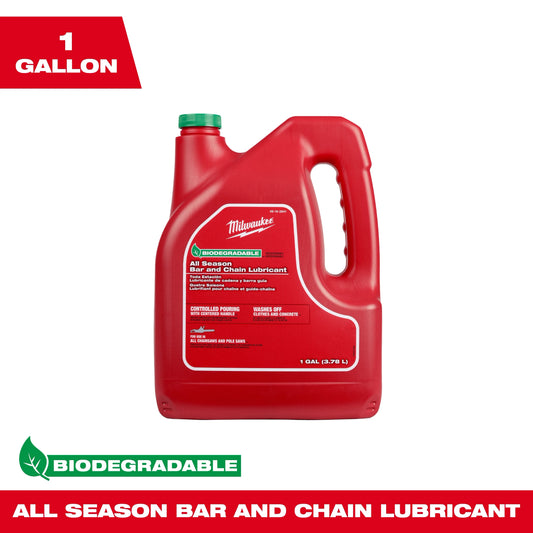 Milwaukee Tool 49-16-2841 1 Gallon Biodegradable All Season Bar and Chain Lubricant, 1 GA