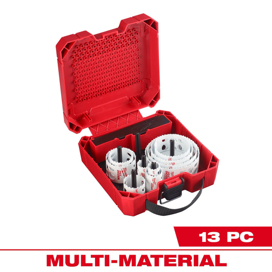 Milwaukee Tool 49-22-4037 13PC HOLE DOZER™ Electrician's Hole Saw Kit, 1 ST