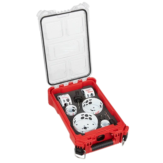 Milwaukee Tool 49-22-5606 HOLE DOZER™ Bi-Metal Hole Saw Kit with PACKOUT™ Compact Organizer - 10PC, 1 KT
