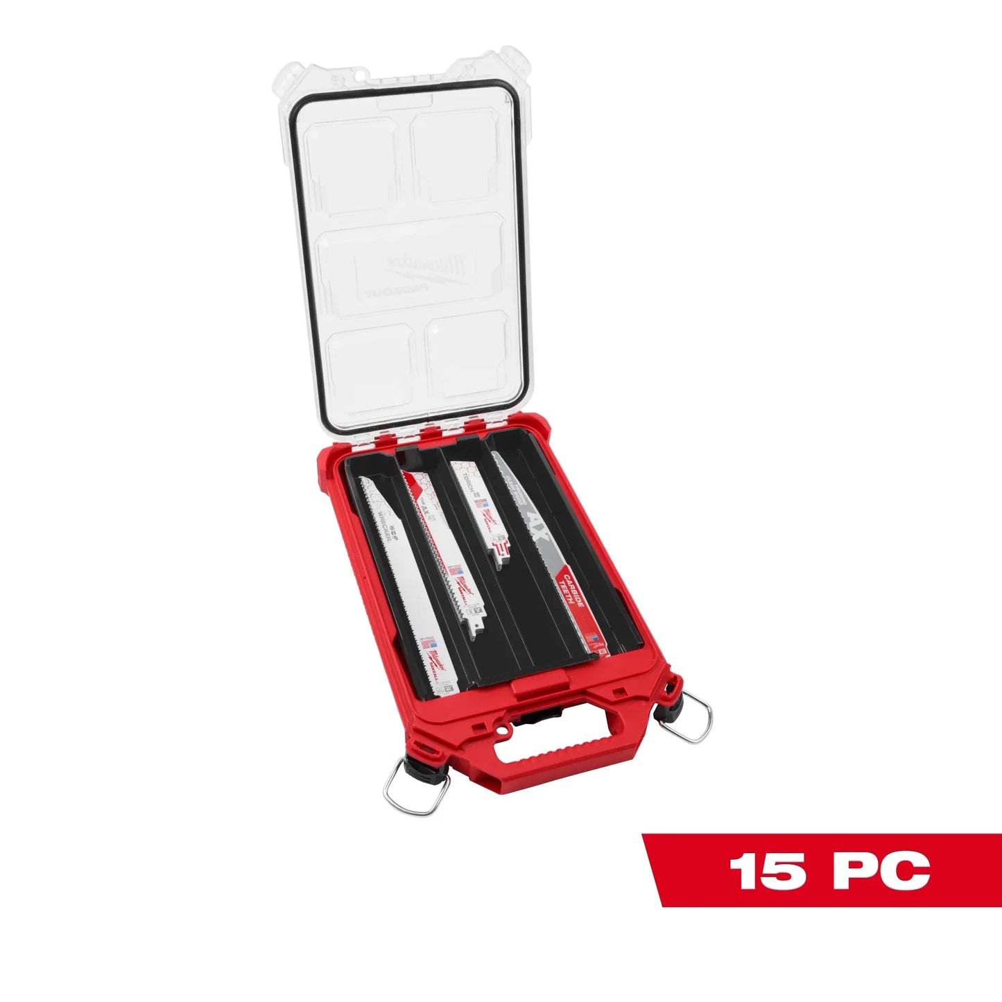 Milwaukee Tool 49-22-5641 15PC SAWZALL® Blade PACKOUT™ Kit, 1 EA