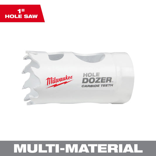 Milwaukee Tool 49-56-0707 1" Hole Dozer Hole Saw w/ Carbide Teeth, 1 EA