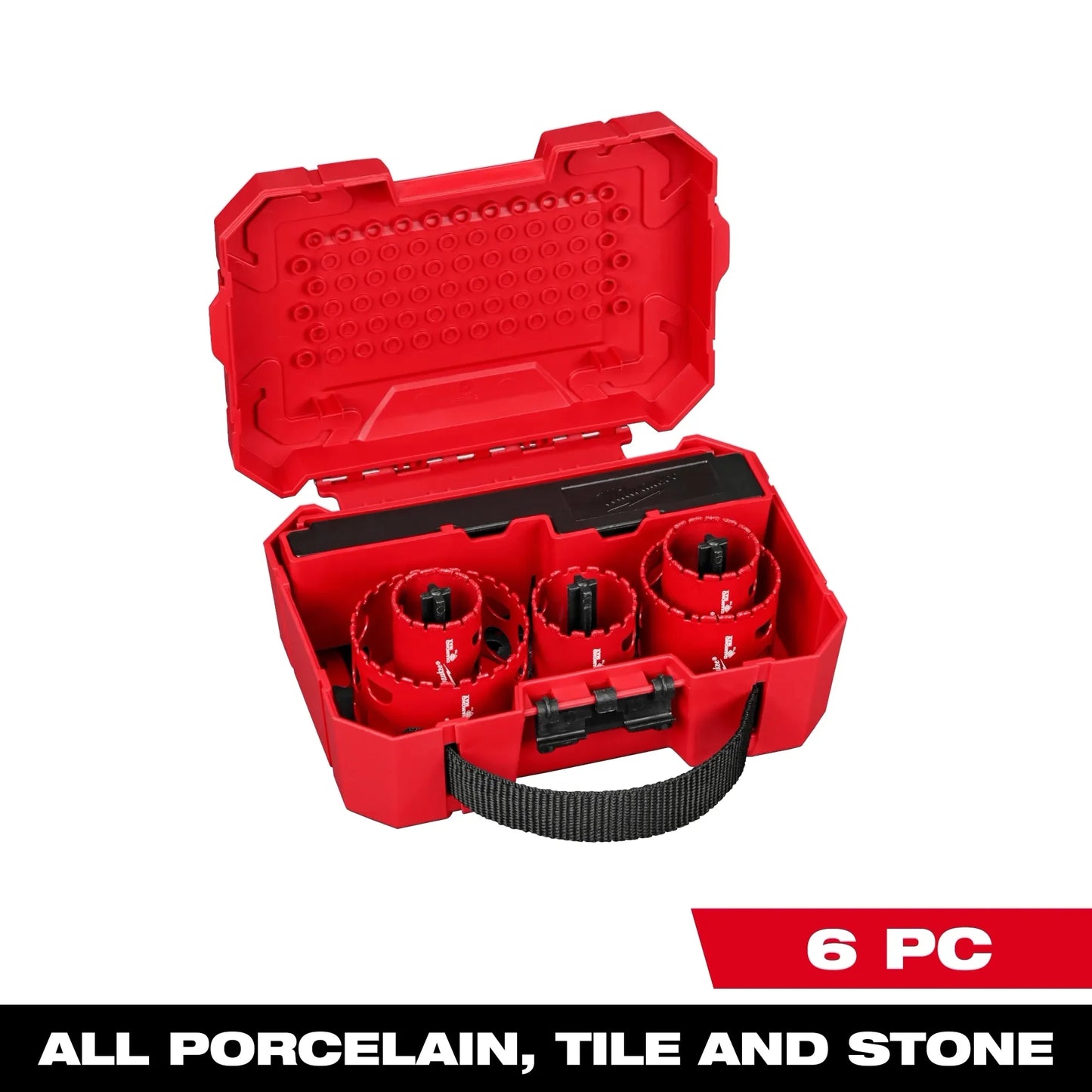 Milwaukee Tool 49-56-5730 6 Piece DIAMOND MAX Hole Saw Set, 1 ST