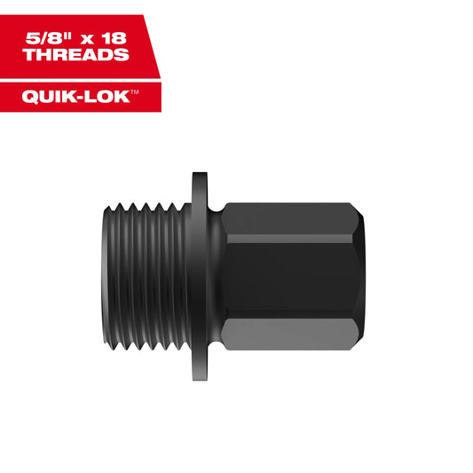 Milwaukee Tool 49-56-7571 5PK Large Thread Adapters for QUIK-LOK™ Arbors, 5 EA/PK