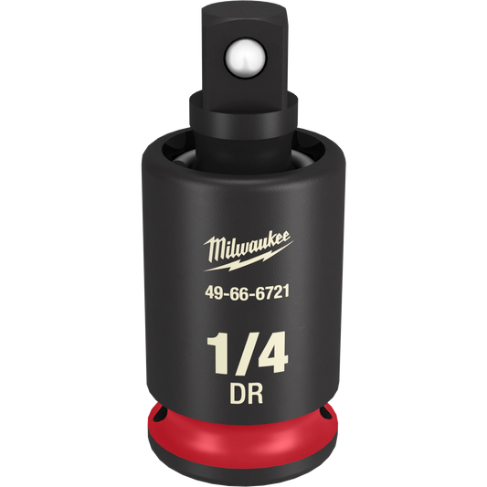 Milwaukee Tool 49-66-6721 SHOCKWAVE™ Impact Duty 1/4" Drive Universal Joint, 1 EA