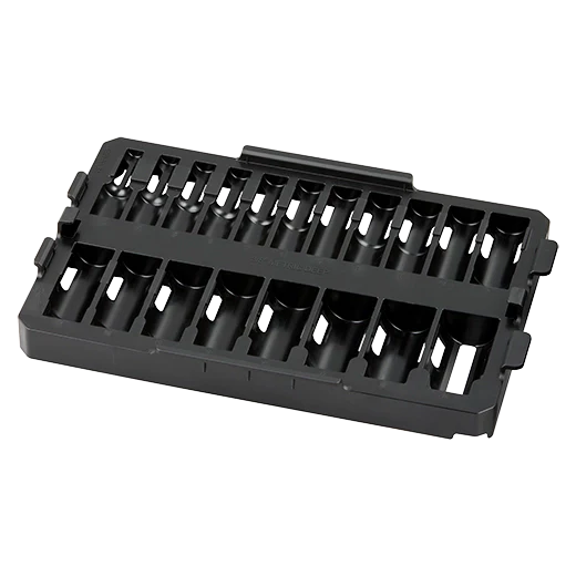 Milwaukee Tool 49-66-6831 19PC SHOCKWAVE™ Impact Duty Socket 3/8” Drive MM TRAY ONLY, 6 ST/PK
