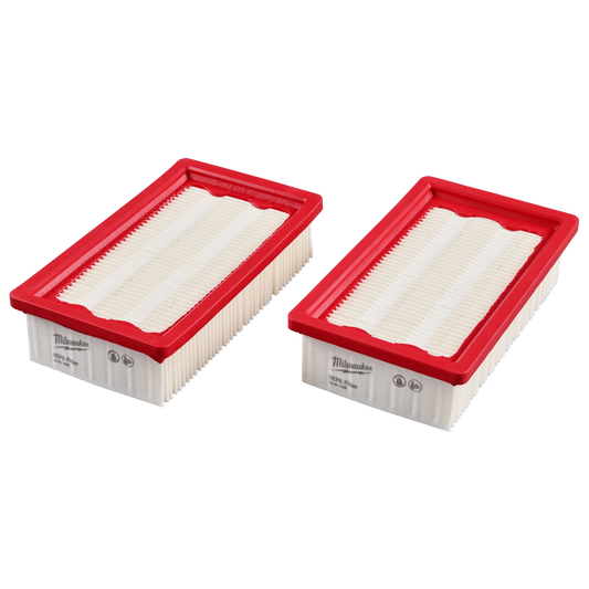 Milwaukee Tool 49-90-1968 HEPA Filter (2PK), 2 EA/PK