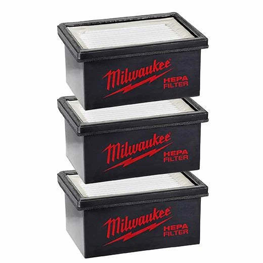 Milwaukee Tool 49-90-2306 HAMMERVAC™ Filter, 3 EA/PK