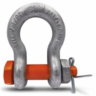 CM COLUMBUS MCKINNON M850G Galvanized Bolt & Nut Anchor Shackle - 3Ton- 1/2