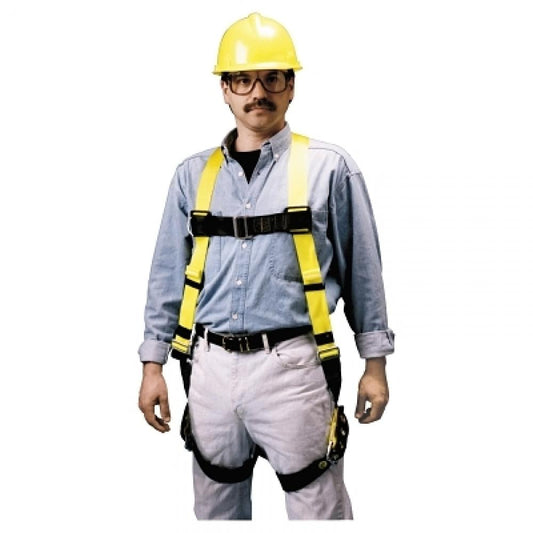 HONEYWELL MILLER 850-4/UYK Full Body Non Stretch Harness 1 Lanyard Ring