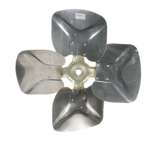 Fasco 4 Blade CCW, INTERCH Hub, 27° Pitch, 24" Dia - 4CL2427