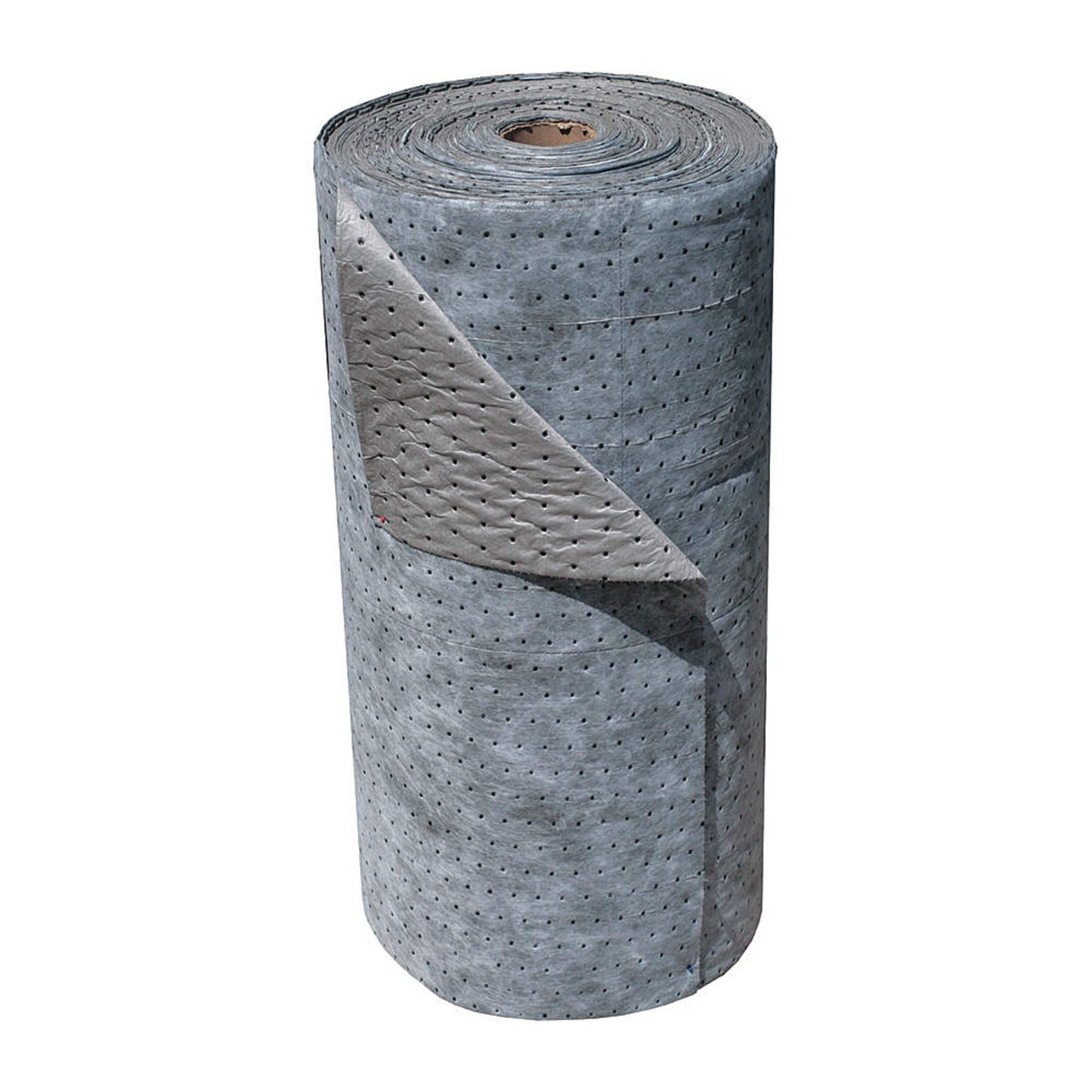 Oil Dri L91004 30" x 300" Gray Universal Bonded 15" x 18" Perforated Light Weight Sorbent Roll (Price/Roll)