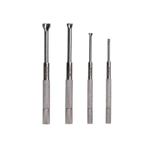 PEC Tools 4S-4 0.125″ – 0.500″ Telescoping Gauge Set for Small Holes, 4-Piece