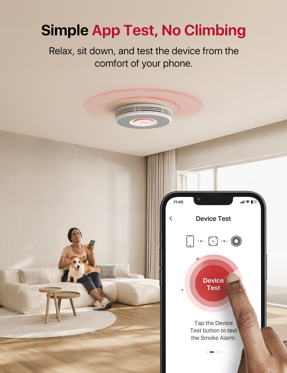 X-Sense XS0B-MR Interconnected Smart Smoke Alarm - 1*Alarm