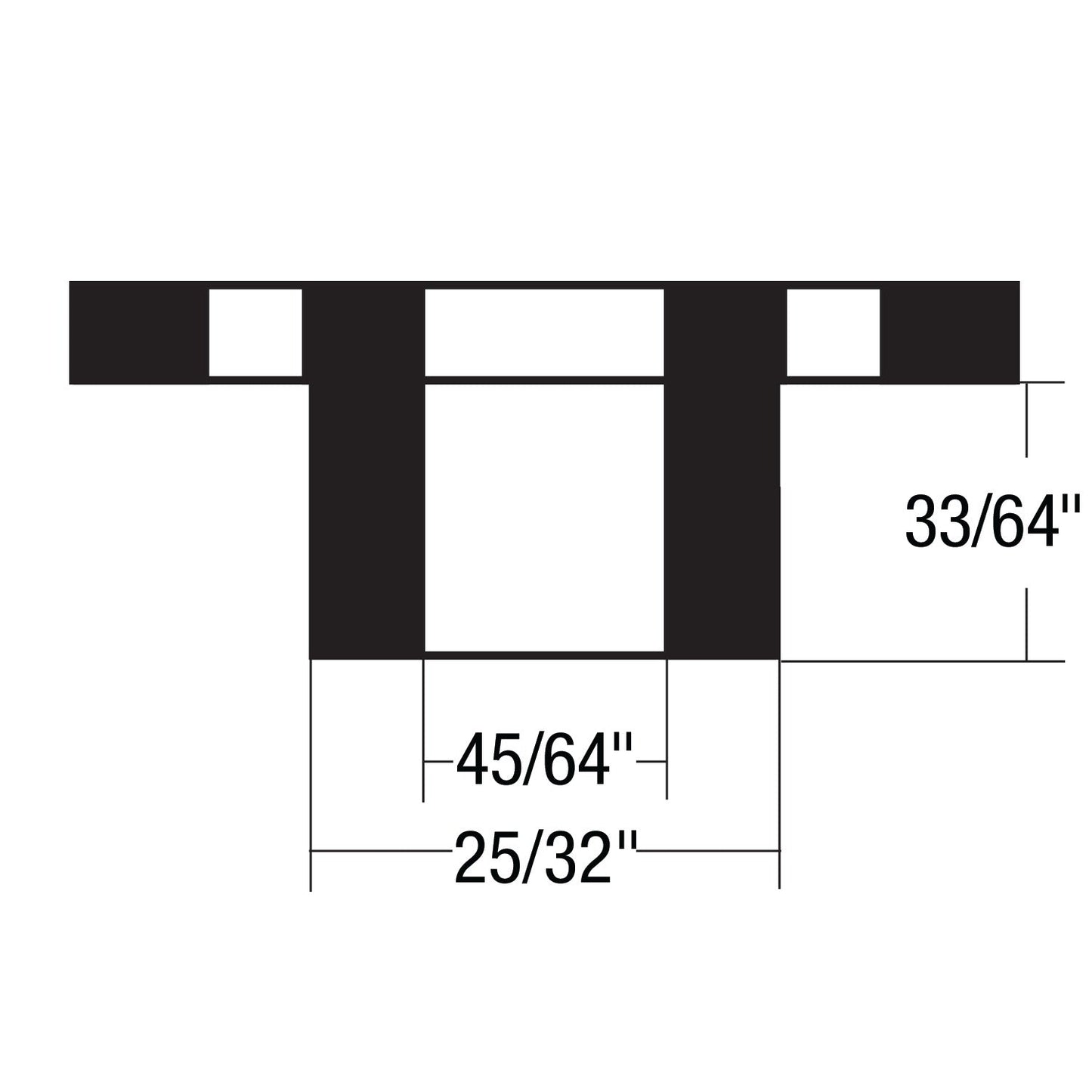 Makita 164393-0 Template Guide 25/32"