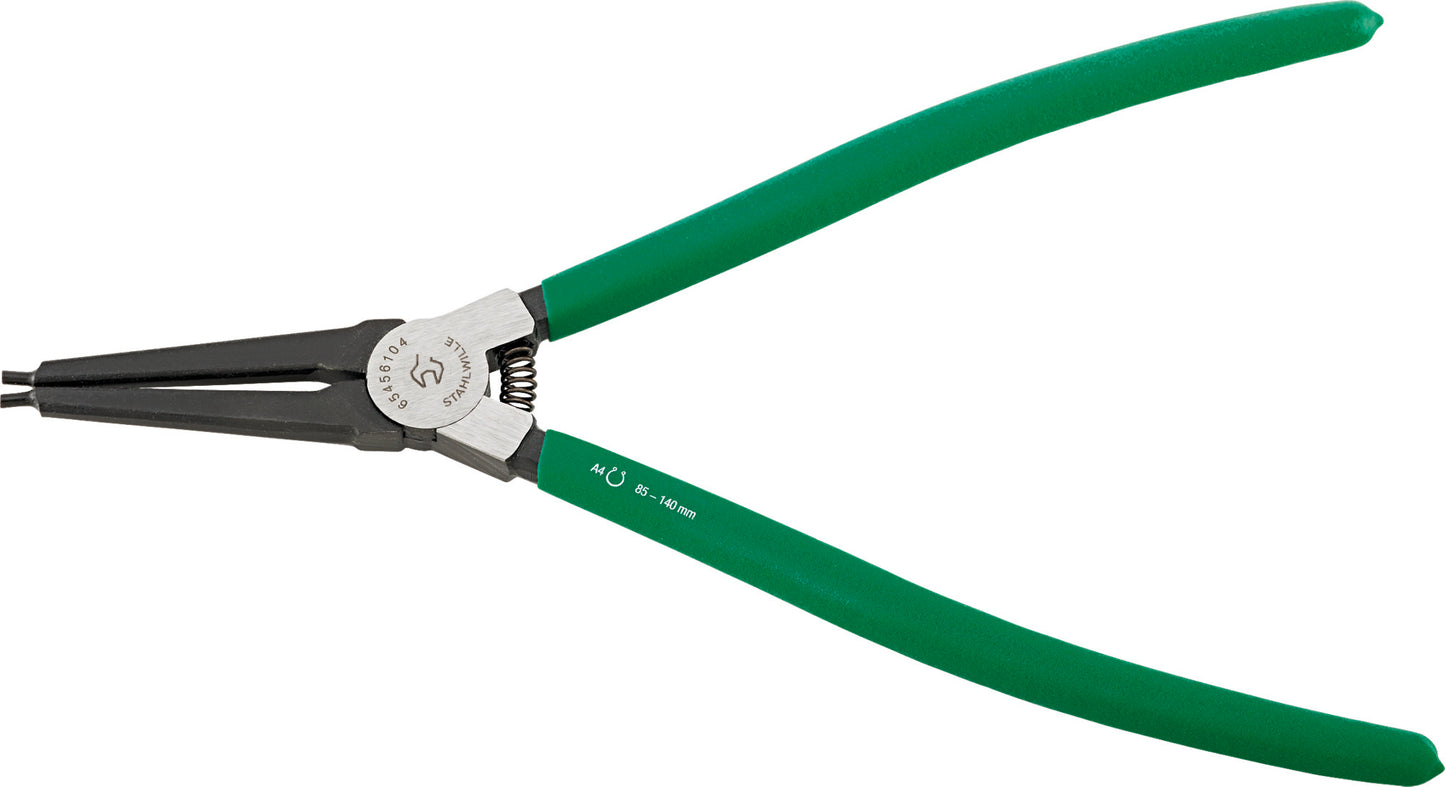 Stahlwille 65456104 6545 SICHERUNGSRINGZANGE POL., KST-UEBERZUG A 4 Circlip Pliers For External Circlips