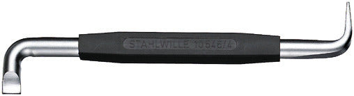 Stahlwille 73272001 10546 1 0,6X 3,5 WINKELSCHRAUBENDREHER SCHLITZ Hex Key For Slotted Bolts