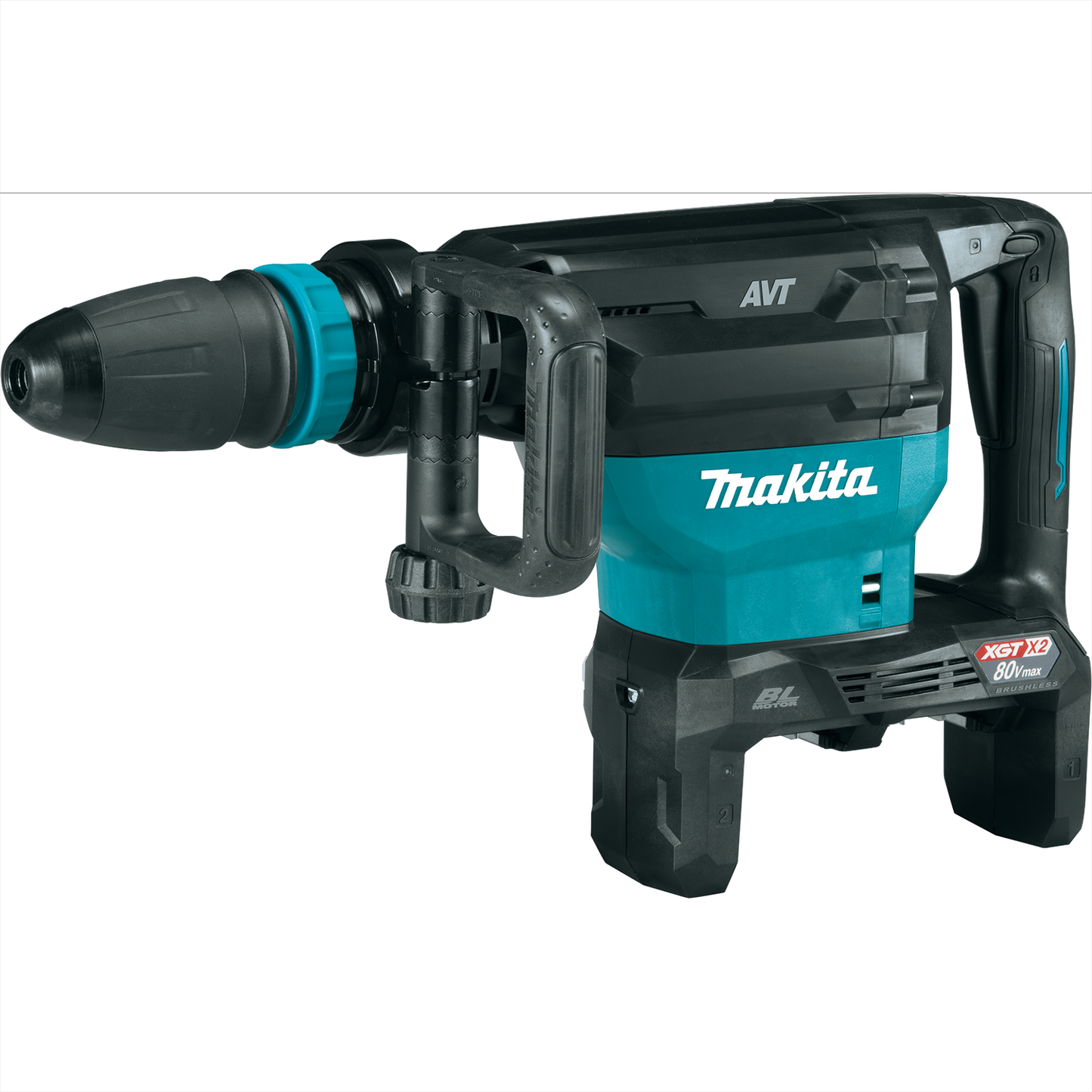 Makita GMH02Z 80V max (40V max X2) XGT® Brushless 28 lb. SDS‘ MAX AVT® Demolition Hammer, AWS® Capable, Tool Only