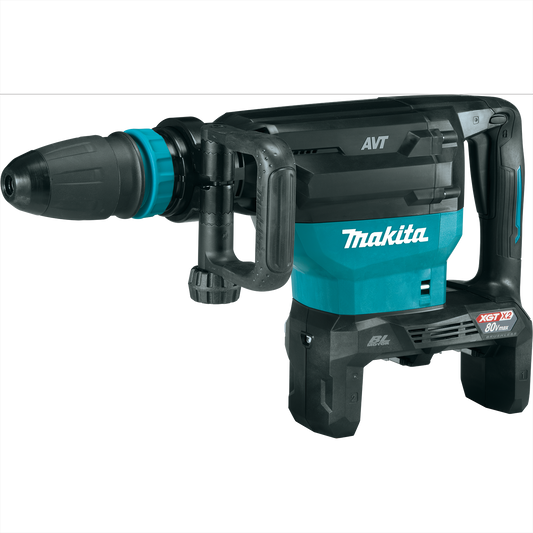 Makita GMH02Z 80V max (40V max X2) XGT® Brushless 28 lb. SDS‘ MAX AVT® Demolition Hammer, AWS® Capable, Tool Only