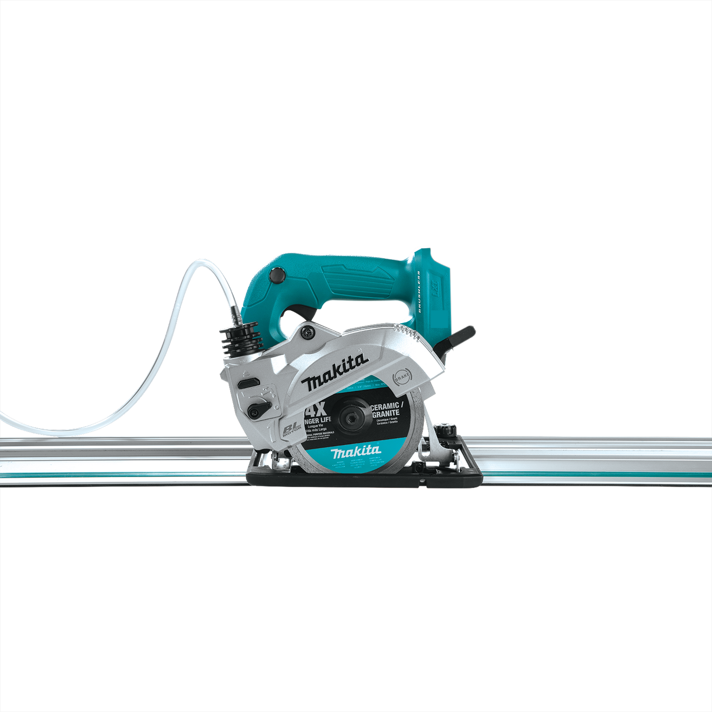 Makita XCC01Z 18V LXT® Lithium‘Ion Brushless Cordless 5" Wet/Dry Masonry Saw, AWS® Capable, Tool Only