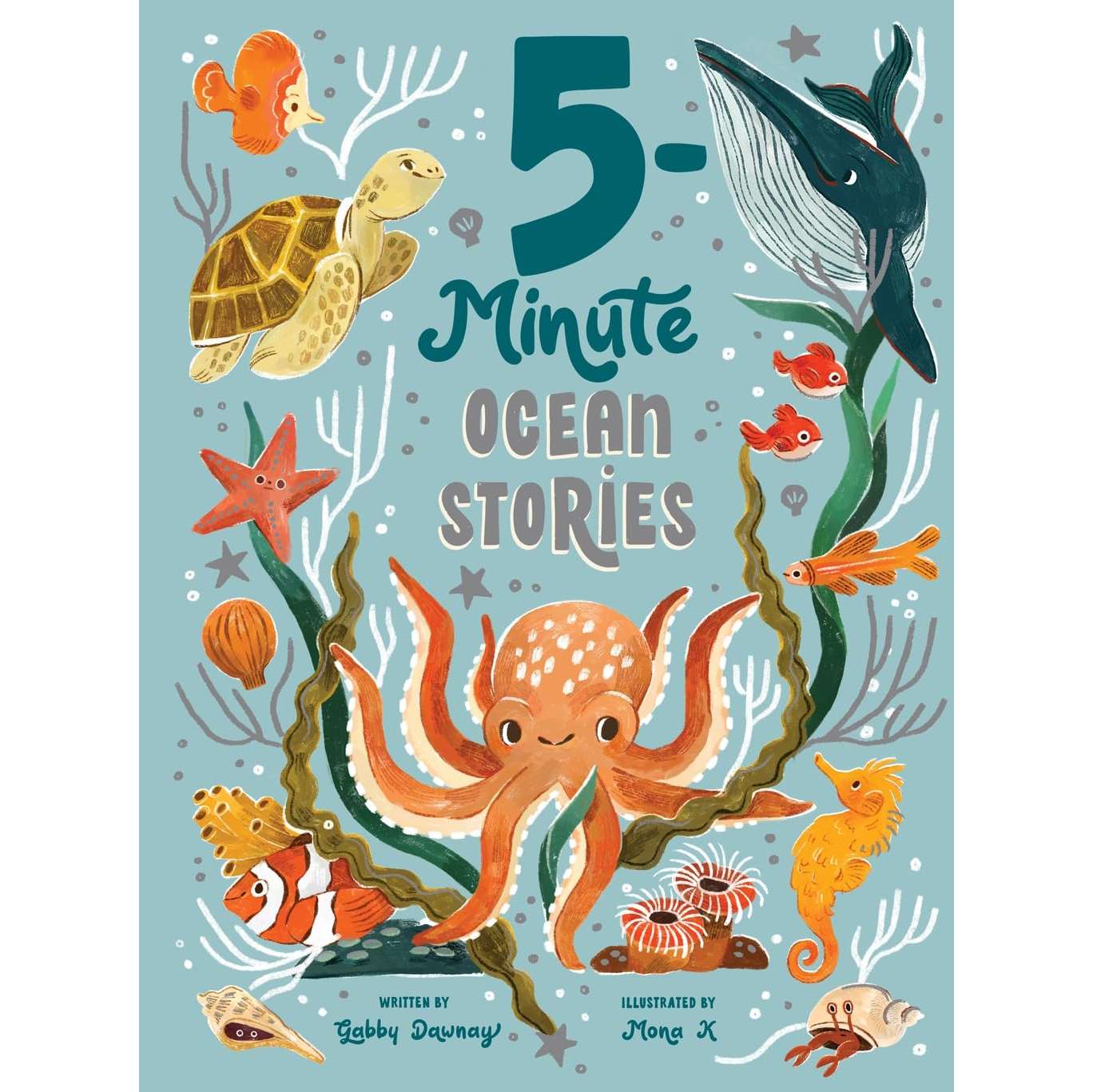 Paradise Clay HNA084 5-Minute Ocean Stories - Book