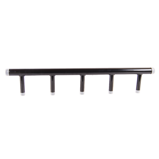 Legend Valves 355-405 1-1/4" x 1-1/4" x 3/4" (x5) Five-Zone Carbon Steel Boiler Manifold Header