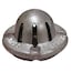 Jones Stephens S49053 3" PVC Hub Fit Floor Sink with 3/4 Top Grate and Dome Bottom Grate