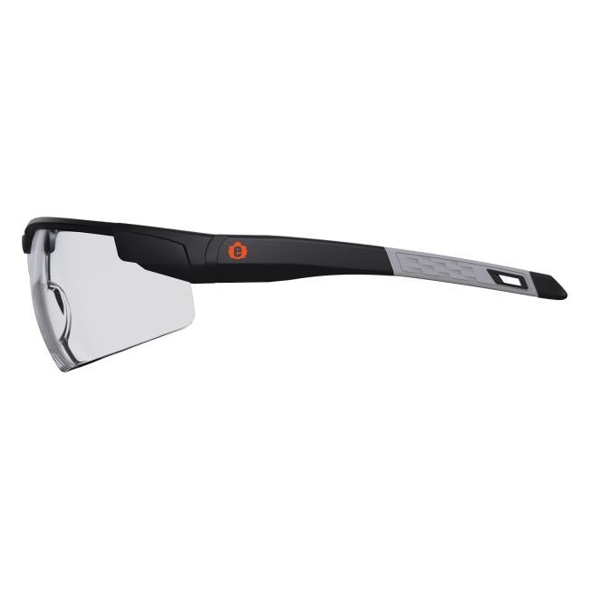 Ergodyne 50068 Skullerz DELLENGER Enhanced Anti-Fog & Scratch-Resistant Safety Glasses // Sunglasses with Adjustable Temples