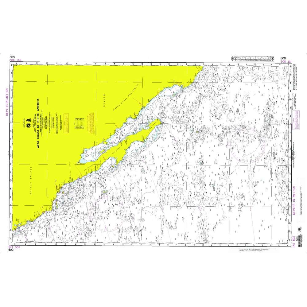 Paradise Clay NGA_502 NGA Chart North America West Coast
