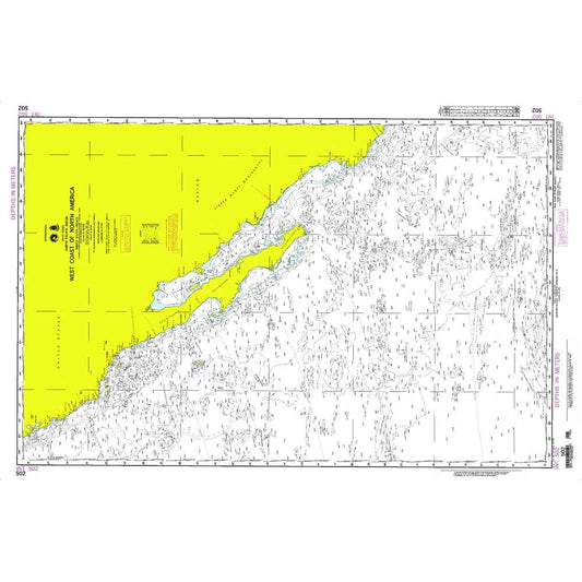 Paradise Clay NGA_502 NGA Chart North America West Coast