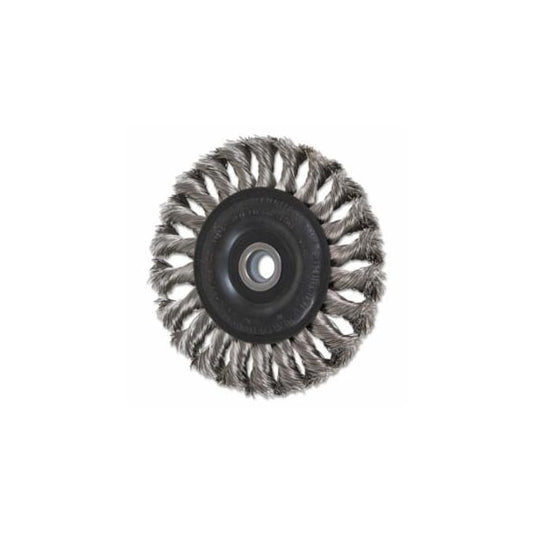 PFERD 81806 4" Standard Twist Knot Wheel .012 Ss Wire