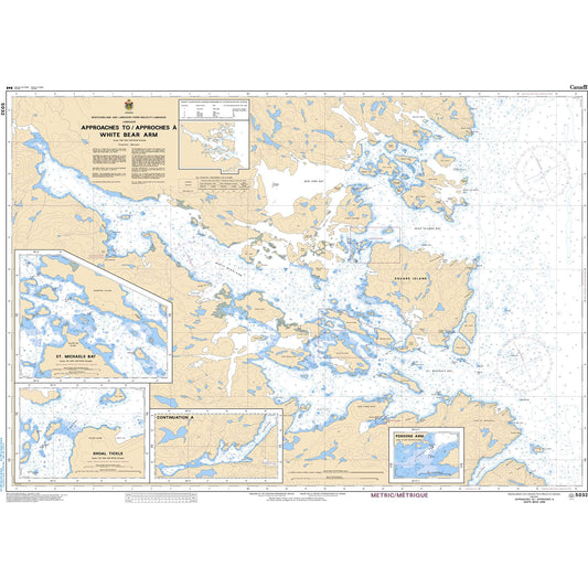 Paradise Clay CAN5032 CHS Chart Approaches to/ White Bear Arm