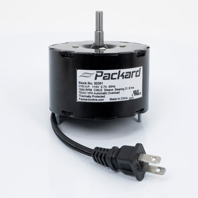 Packard 50381 3.3” Dia. 1/75 Hp Shaded Pole Motor Replaces Nutone